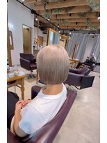 トゥルース 獨協大学前店(Hair&Make TRUTH) 艶感ミルクティーボブ