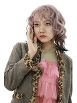 ステラ ヘア デザイン サロン(STELLA hair design salon)&nbsp;デザインカラー×ガーリーウルフ A