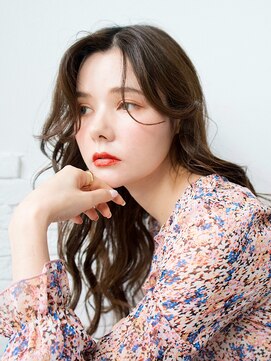 トワ 仙台店(toi) ミディアム_レイヤー_ニュアンスパーマ