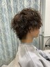 【メンズイケイケパーマ】カット＋ツイストorスパイラル＋マイクロバブル付き