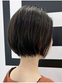 東静岡ショートボブくびれショートイルミナカラー顔周りレイヤー