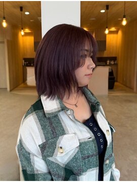 ミナリ(minari) ボブ×透明感ラベンダー