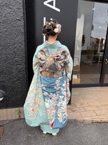 ルネッサンスヘアー ラファエロ(RAFFAELLO)&nbsp;振袖姿