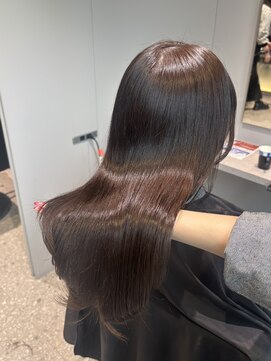 髪質改善Hair&SPA mok 上野 縮毛矯正/酸性ストレート【12月上旬開店（予定）】 brown color...*