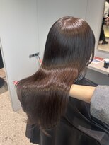 髪質改善Hair&SPA mok 上野 縮毛矯正/酸性ストレート【12月上旬開店(予定)】 brown color...*