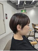 ショート/小顔に見えるショート/ショートボブ