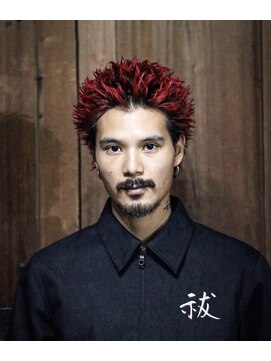 ゴールドシブヤ(GOALD SHIBUYA) レッドスパイキーショート