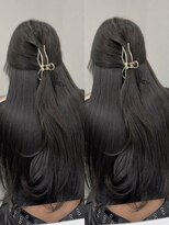 イオエ 表参道(ioe)&nbsp;黒髪/オリーブグレー/小顔/ココアベージュ/髪質改善/縮毛矯正