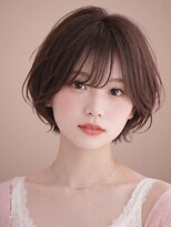 レム 長町店(L.E.M)&nbsp;抜け感ショートボブ×透明感カラー