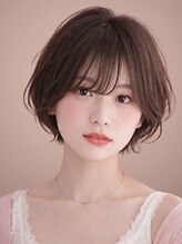 レム 長町店(L.E.M) 抜け感ショートボブ×透明感カラー