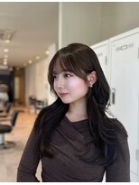 シュガソル 元町三宮(syugasol) 着物へア/大人ガーリー/ダークアッシュ/合わせカット/三宮元町