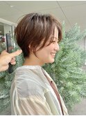 スッキリショートボブ