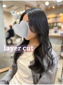 韓国レイヤーカット