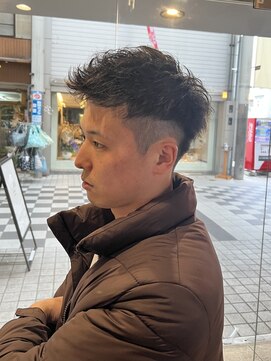 ユラ(YURA) 【SHOKI】メンズアップバングショート