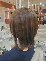 アール 滝ノ水店(#arl)&nbsp;ショート外ハネ水光カラーイエベ