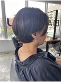 コンパクトショート＊アッシュグレージュ