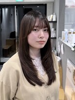 クリアーオブヘアー 本山店(CLEAR of hair) ケアストレート+顔周りレイヤー