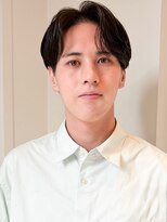 ローネス 表参道(LONESS)&nbsp;センターパート　　フェザーパーマ　ニュアンスパーマ