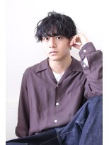 リメル 奥沢自由が丘店(Remel) スーツ短髪ツーブロック束感パーママッシュ黒髪ナチュラル