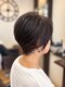 Salon by A.C.E【10月下旬OPEN（予定）】の写真/360度どこから見ても綺麗なシルエット◇今風ナチュラルショート！耳掛けも下ろしても決まる高い再現性