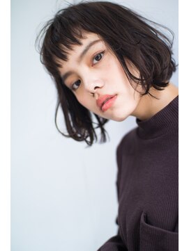 ロンド ルージュ 銀座店(Lond rouge) 【佐藤詩穂】抜け感ワンカールボブ