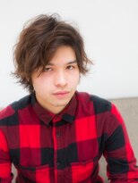 サインヘアー 静岡(sign hair)&nbsp;かきあげアップバングウェットショート