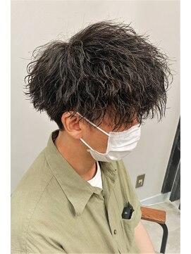 スナッグルサロン(SNUGGLE SALON) ツイストスパイラルパーマ/波打ちパーマ/刈り上げマッシュ