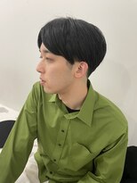 エンドリンク(endlink) メンズ、センターパートスタイル