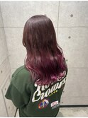 グラデーションカラー×ラベンダーピンク