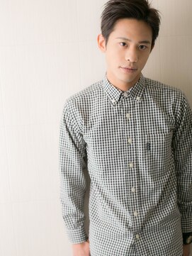 メンズヘア ビーセカンド 草加店(MENS HAIR B-2) ブリーチなしアッシュ☆ツーブロックショートM