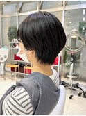 暗髪・黒髪ショートヘア