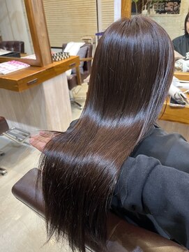 ラ メール ヘア デザイン(La mer HAIR DESIGN) 艶カラー/アッシュブラウン