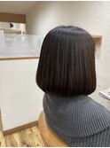 重ためボブスタイル