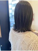うぶ毛カット×オリーブグレージュ