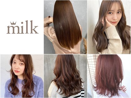 ミルク ヘア デザイン(milk hair design)の写真