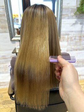 ラグーンアライブ(LAGOON ALIVE) 盛岡・岩手で【ブリーチ毛に縮毛矯正が出来る】数少ない美容師★