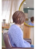 ショートヘア+フェザーカット