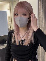 エンヴィー(ENVY)&nbsp;ブリーチカラー　ホワイトピンク