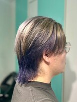 マティーナ ヘアー 池袋(Matina hair)&nbsp;【グレージュ×インナーパープル】20代30代40代50代