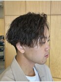 波巻きスパイラルパーマツイストスパイラルパーマシャドウパーマ