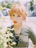 外ハネショートボブ