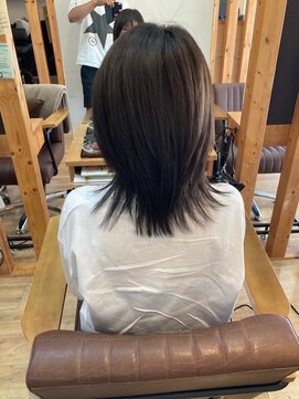 グランバイ アトリエドングリ(Grand × AtlierDonguri) お客様髪質改善データ1296(アッシュグレイ)