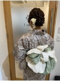 浴衣着付け&ヘアセット