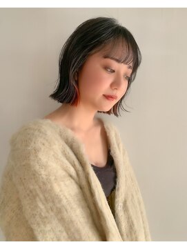 キーゴ 博多(KY-GO.) インナーカラーレッド/ピンク