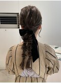 お呼ばれヘアアレンジ