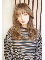 オグジュアリー 表参道(aux.) こなれたラフなレイヤースタイル