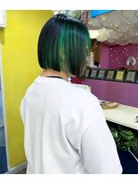 トーク 武庫之荘(TAL'KE) TAL’KE武庫之荘/インナーカラー×グリーン_478