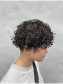 ブリーチパーマ×ショート