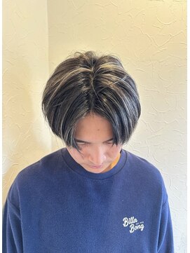 コティ バイ ルオム(koti by luomu) メンズスタイル ハイライトカラー