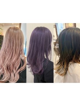 お客様の気持ちを第一に考え、豊富な経験と薬剤で思いどおりの仕上がりに◎あなたのなりたいを叶えます♪